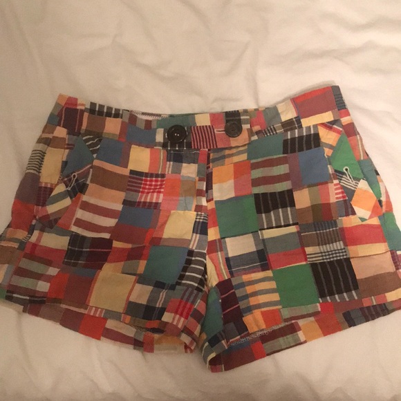 J. Crew Pants - Jcrew Madras Plaid Shorts